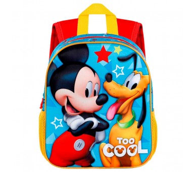 Mochila 3D Pluto & Mickey Disney 31cm