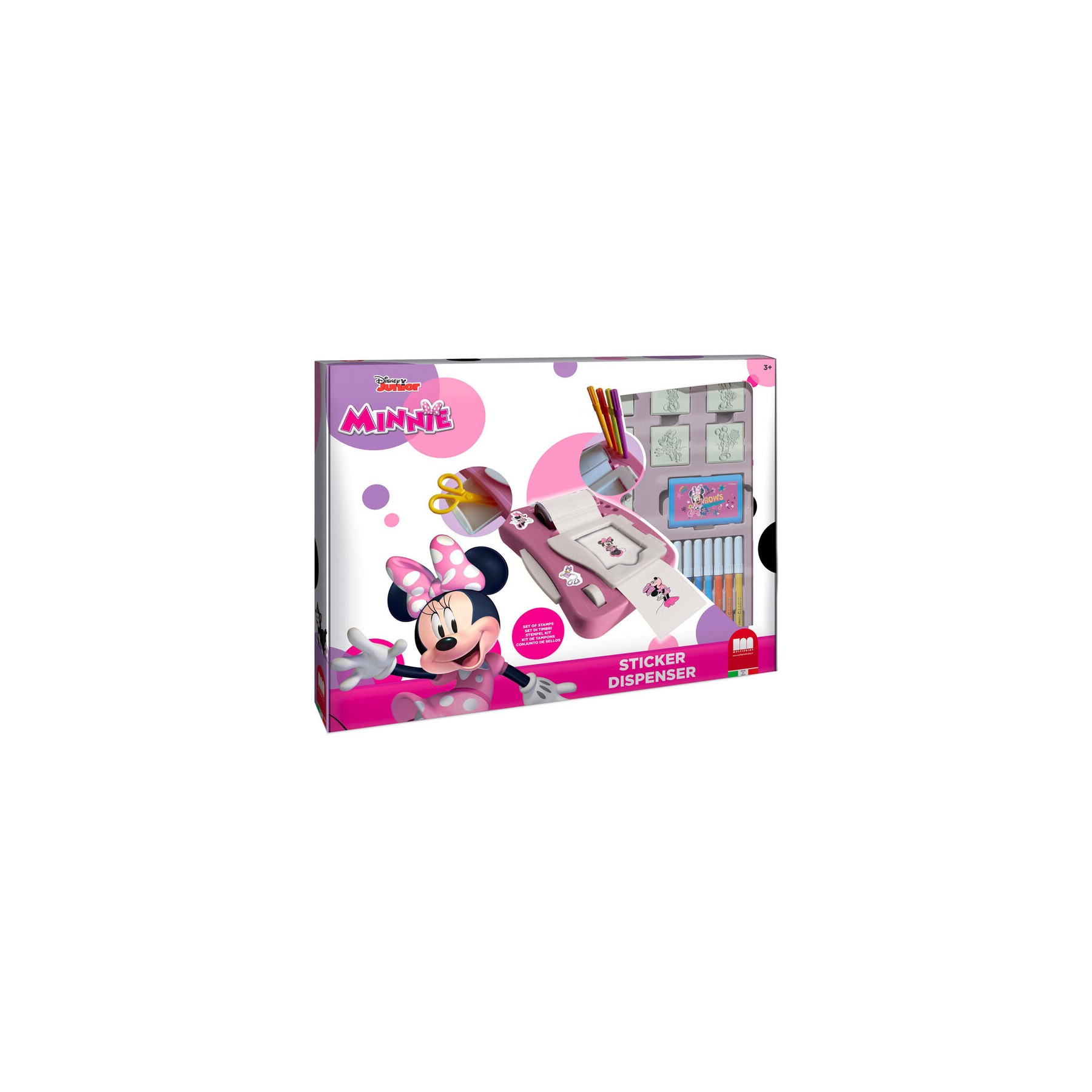 Maquina de pegatinas Minnie Disney