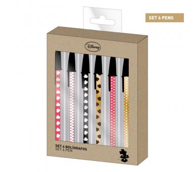 Set boligrafos Minnie Disney