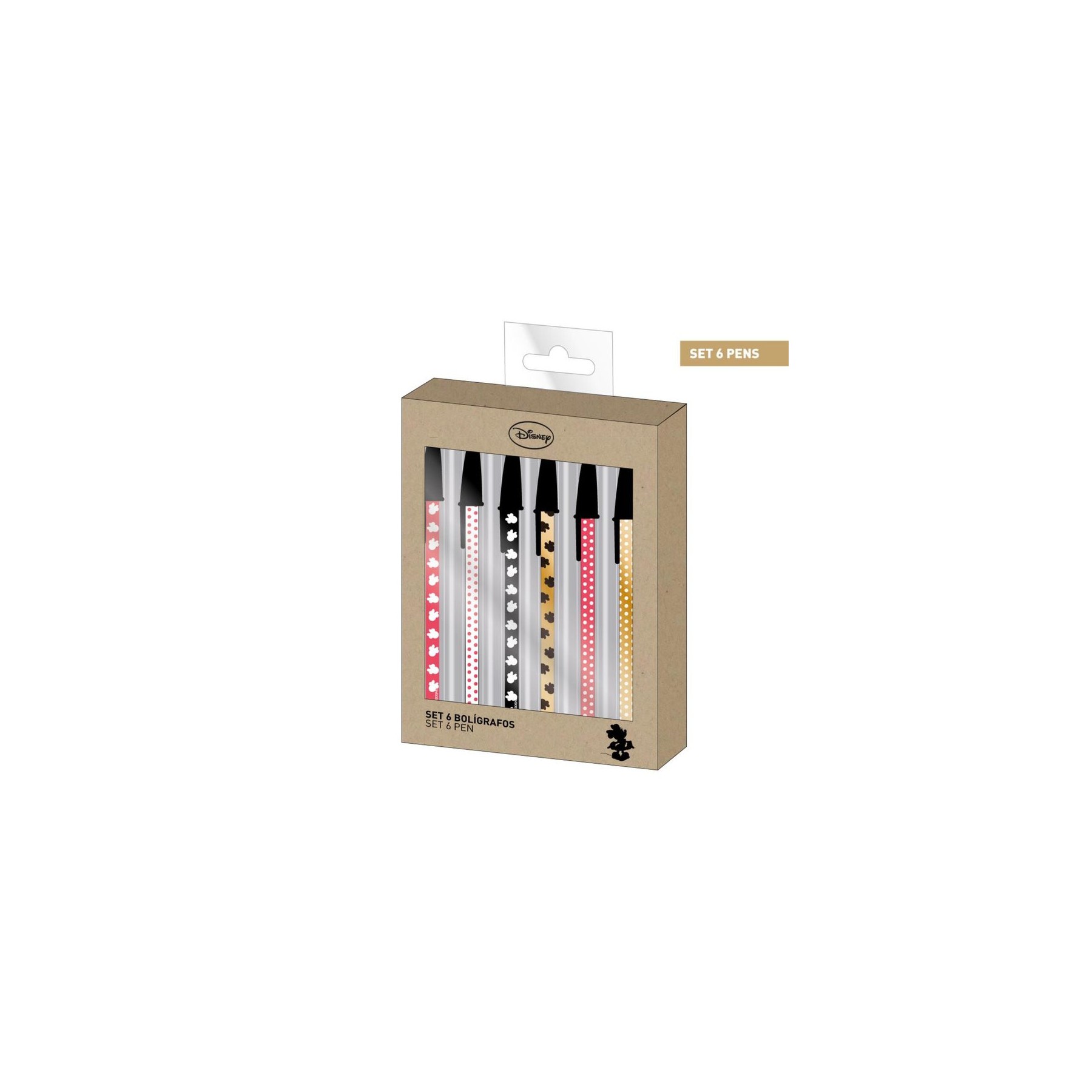Set boligrafos Minnie Disney