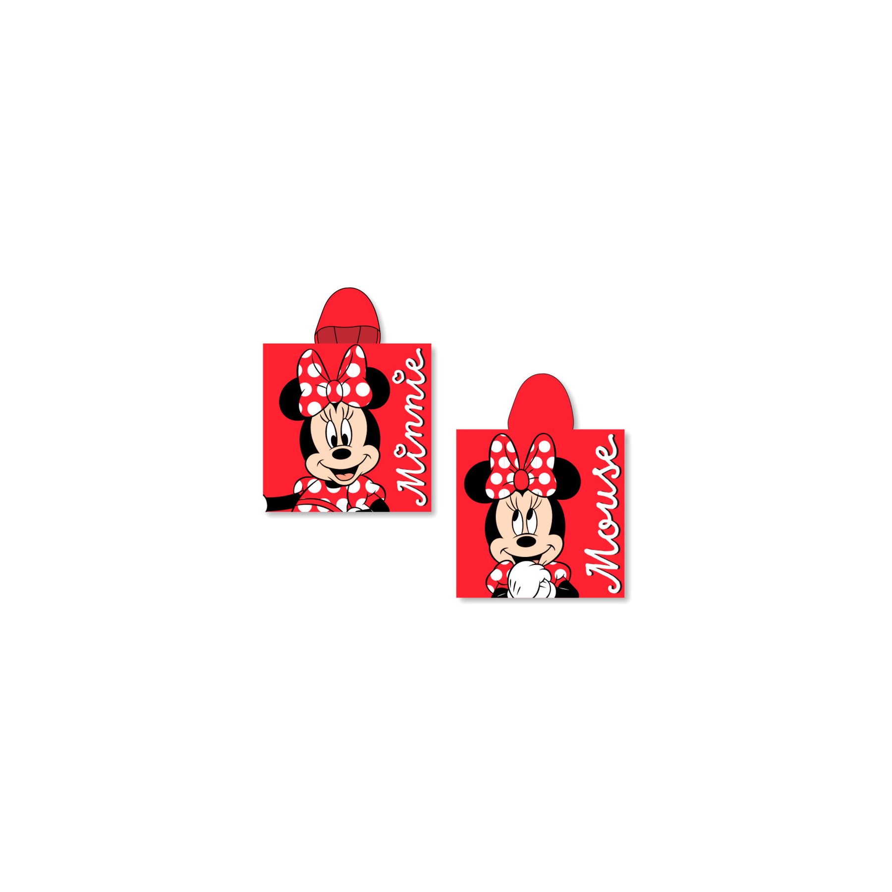 Poncho toalla Minnie Disney microfibra