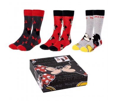Set 3 calcetines Minnie Disney adulto
