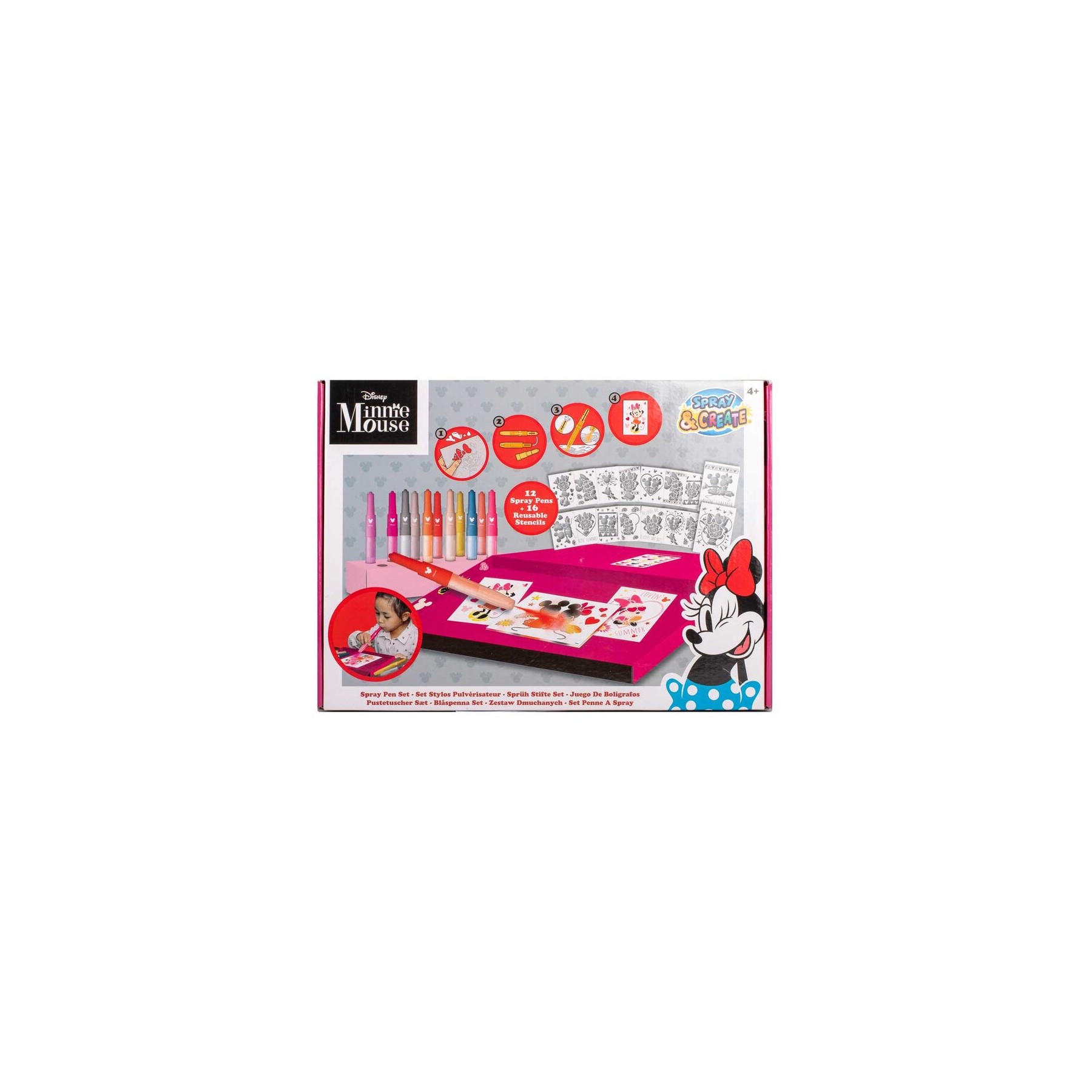 Set aerografo Minnie Disney