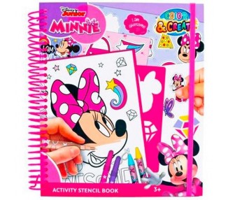 Libro plantillas actividades Minnie Disney