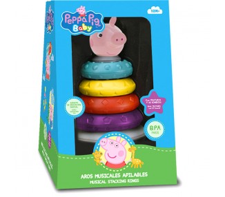 Aros apilables Peppa Pig
