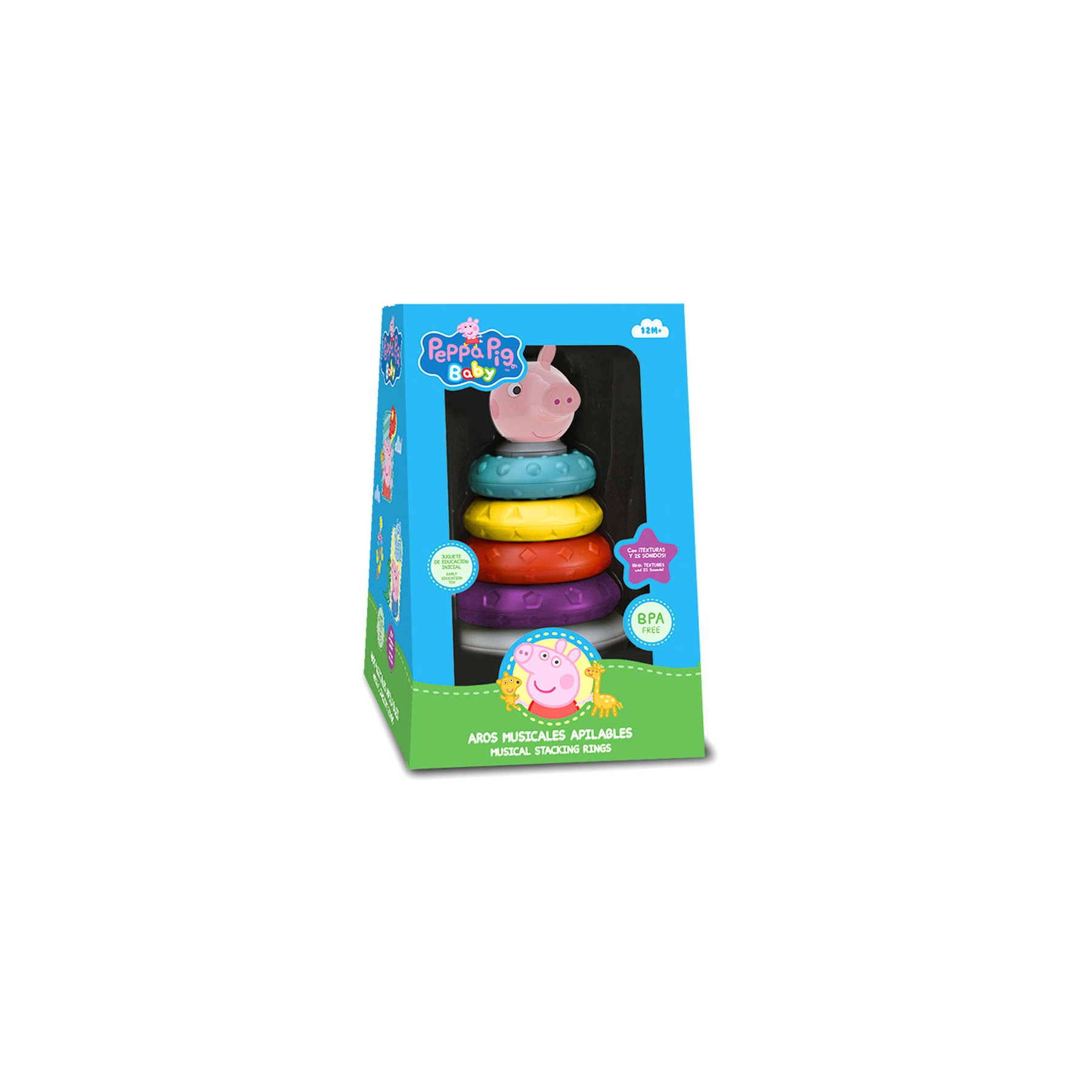 Aros apilables Peppa Pig