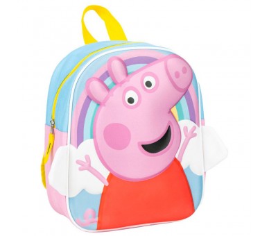 Mochila 3D Peppa Pig 27cm