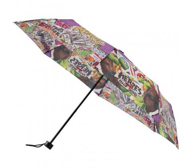 Paraguas plegable manual Tortugas Ninja 48cm