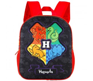 Mochila 3D Hogwarts Harry Potter 31cm