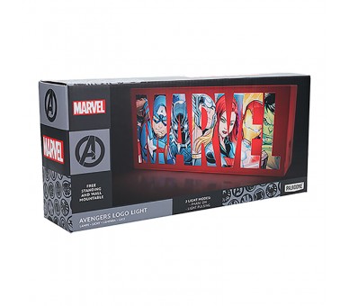 Lampara Los Vengadores Avengers Marvel 30cm