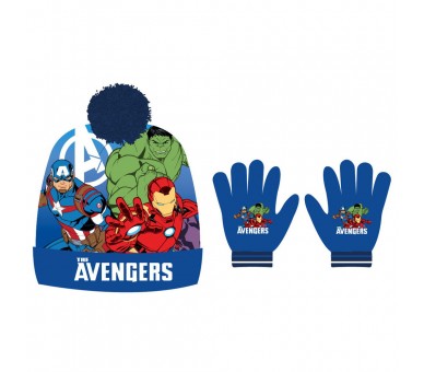 Set gorro y guantes Los Vengadores Avengers Marvel