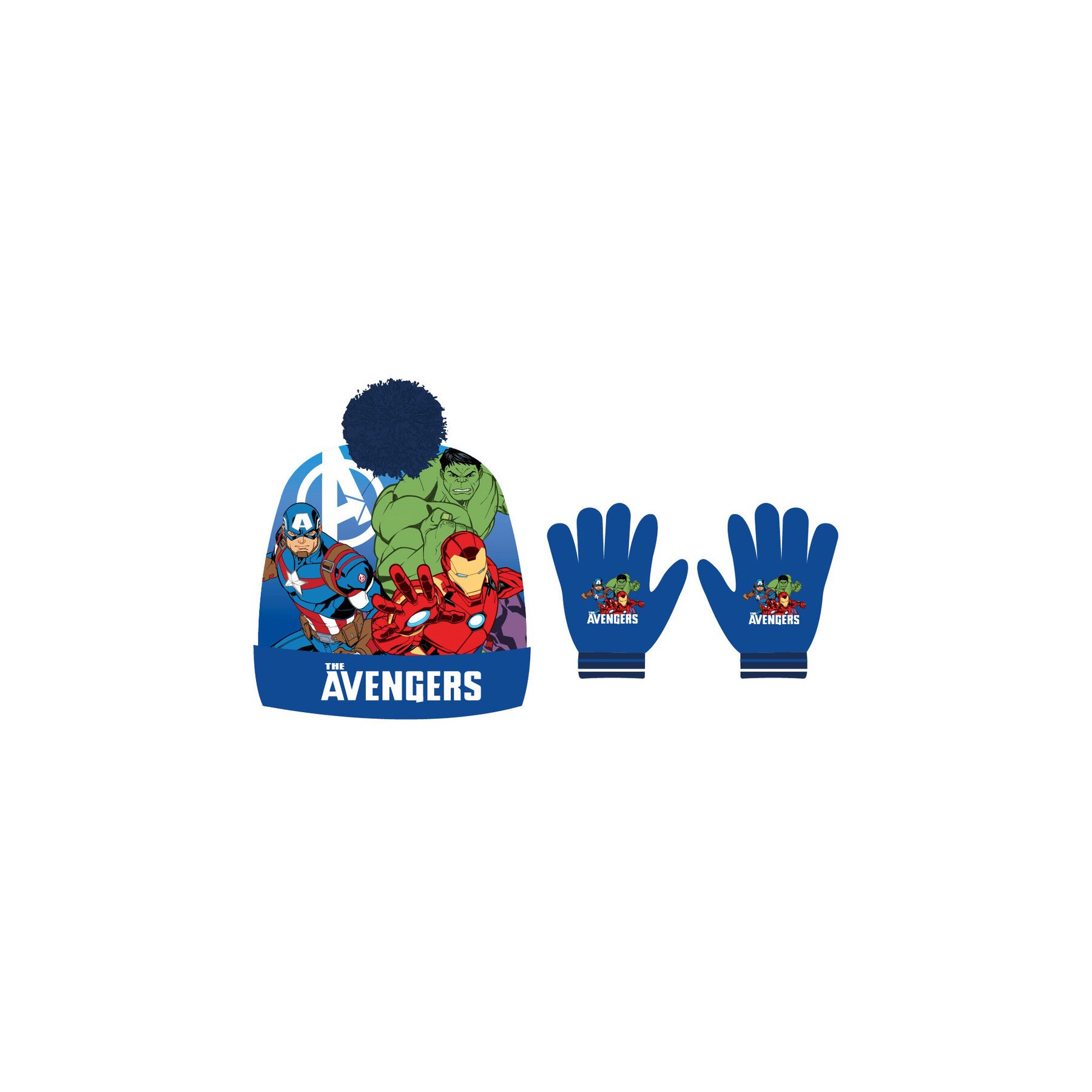 Set gorro y guantes Los Vengadores Avengers Marvel