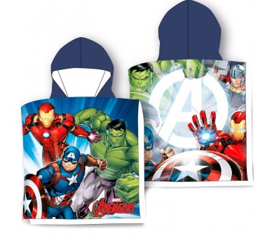 Poncho toalla Vengadores Avengers Marvel algodon