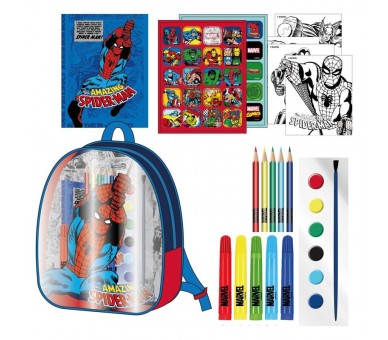 Set papeleria mochila Vengadores Avengers Marvel