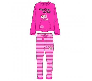 Pijama franela Cheshire Alicia en el Pais de las Maravillas Disney adulto