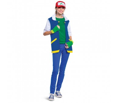 Disfraz Ash Ketchum Pokemon adulto