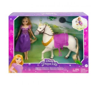 Muñeca Rapunzel + Maximus Rapunzel Disney