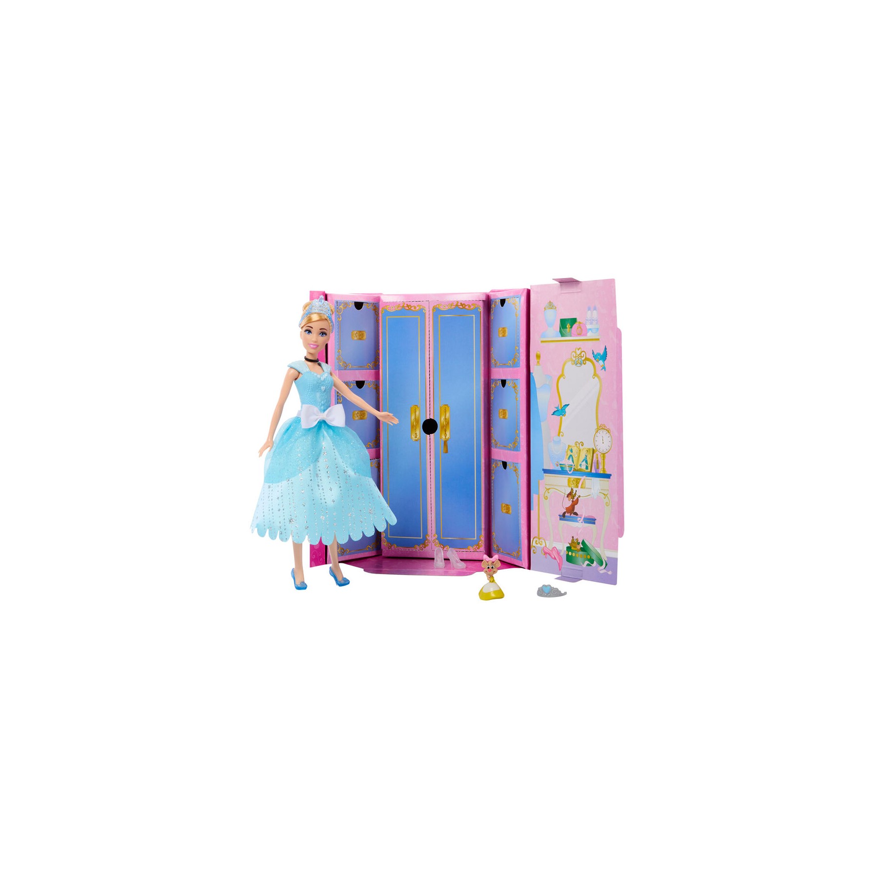 Muñeca Cenicienta Royal Fashion Reveal Princesas Disney