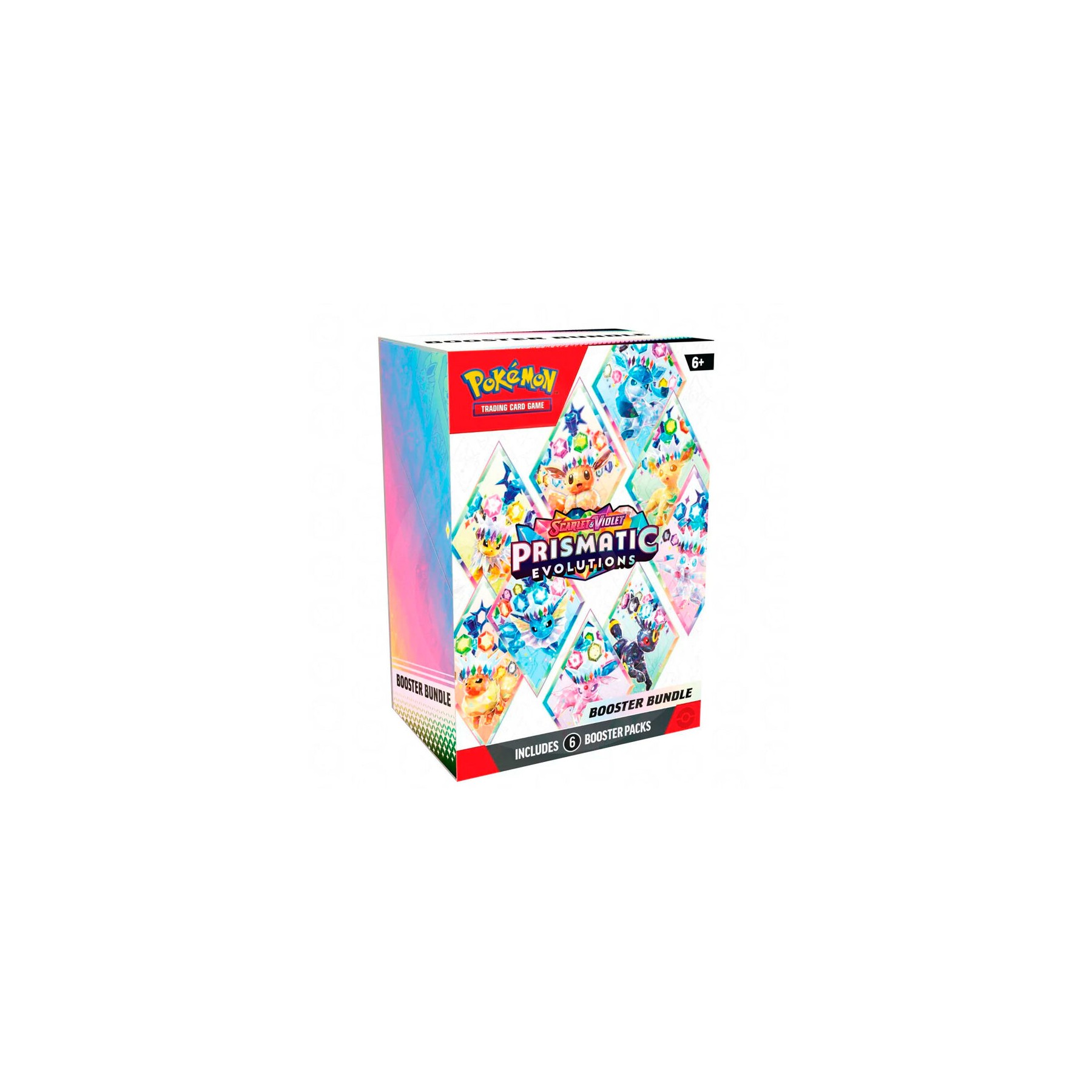 Juego cartas coleccionables Booster Bundle Evoluciones Prismaticas Pokemon español