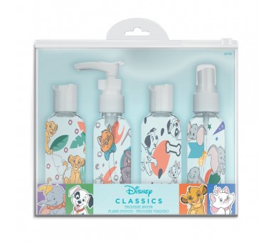 Neceser Viaje 4 frascos rellenables Disney