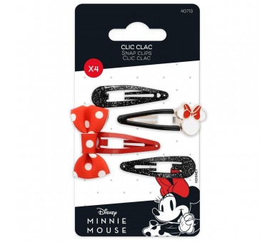 Blister 4 Horquillas Minnie Disney