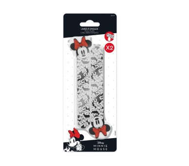 Blister 2 Limas de Uñas Minnie Disney