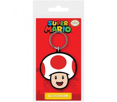Llavero Toad Super Mario Bros 6cm