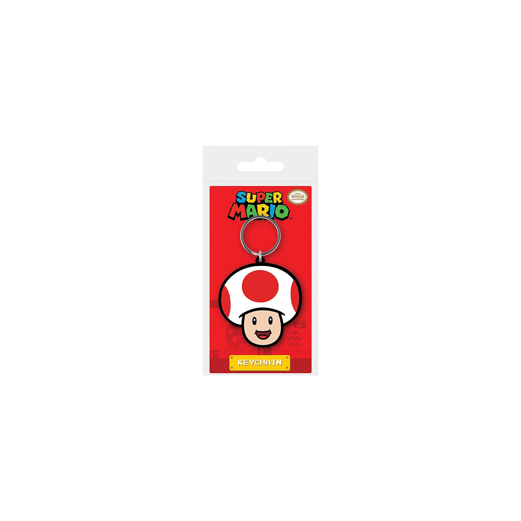 Llavero Toad Super Mario Bros 6cm