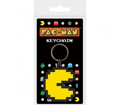 Llavero Pixel Pac-Man 6cm