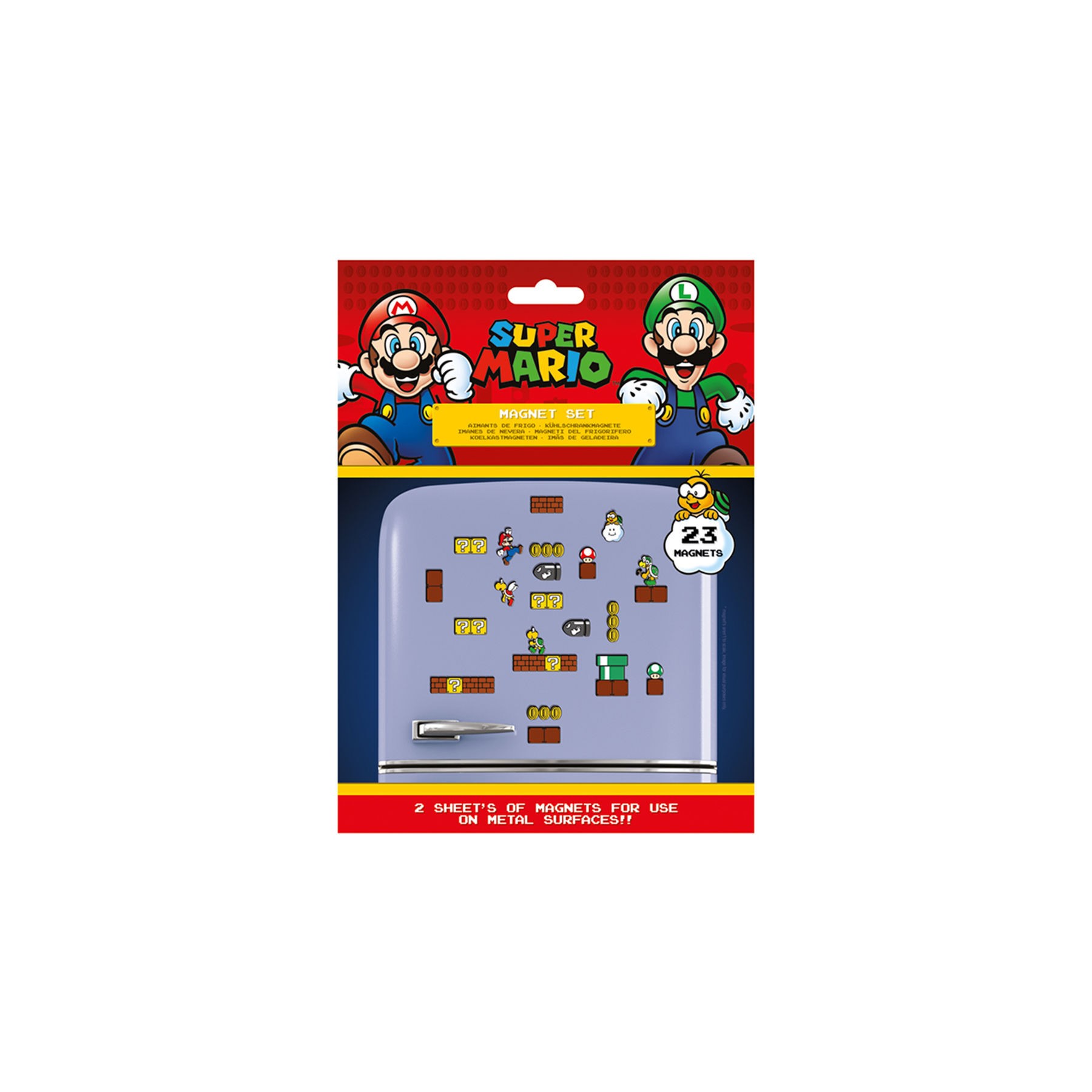 Set Imanes Super Mario Bros