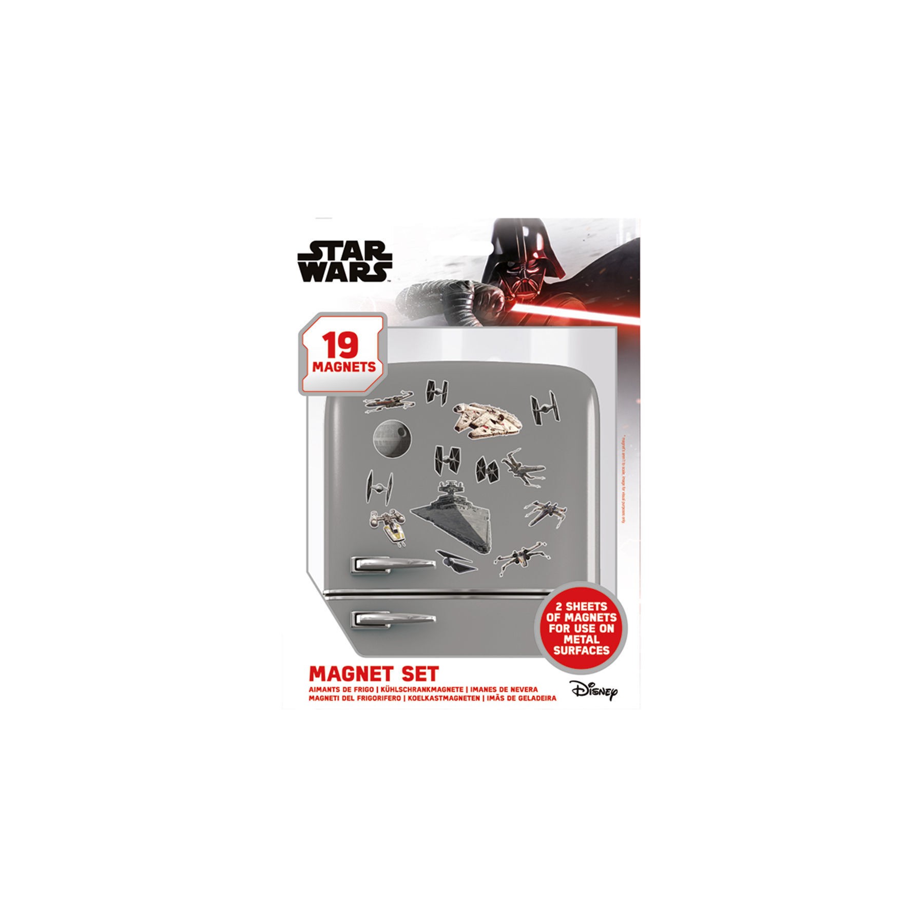 Set imanes Naves de Batalla Star Wars