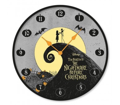 Reloj pared Pesadilla antes de Navidad Disney