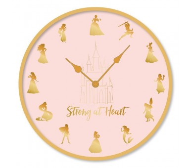 Reloj pared Princesas Disney