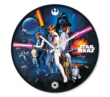 Reloj pared Una Nueva Esperanza Star Wars