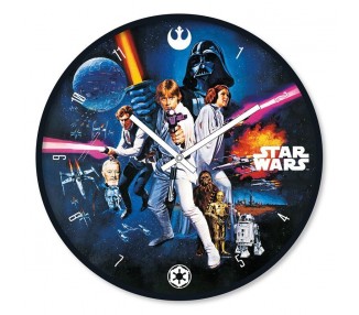 Reloj pared Una Nueva Esperanza Star Wars