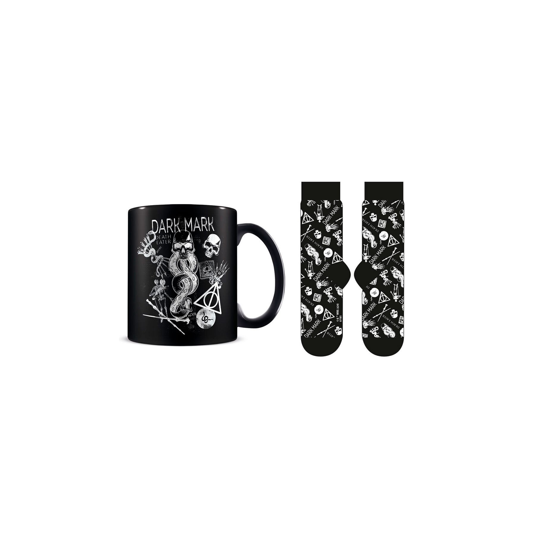 Set Taza y Calcetines Artes Oscuras Harry Potter