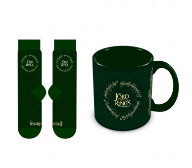Set Taza y Calcetines El Señor de los Anillos