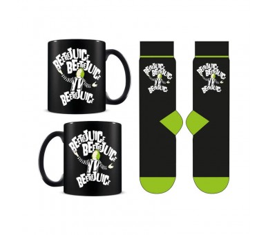 Set Taza y Calcetines Beetlejuice