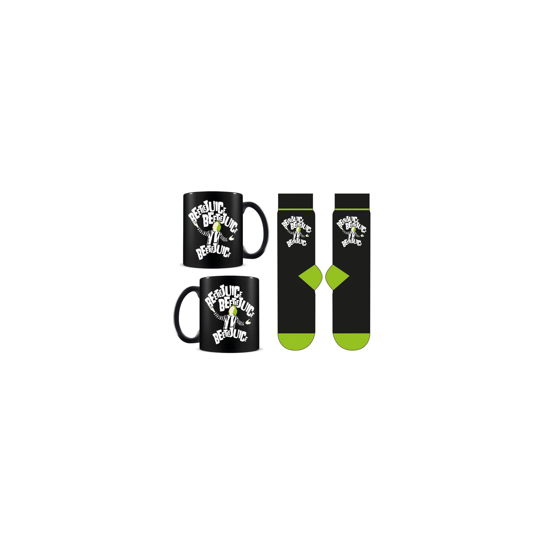Set Taza y Calcetines Beetlejuice