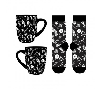 Set Taza y Calcetines Harry Potter