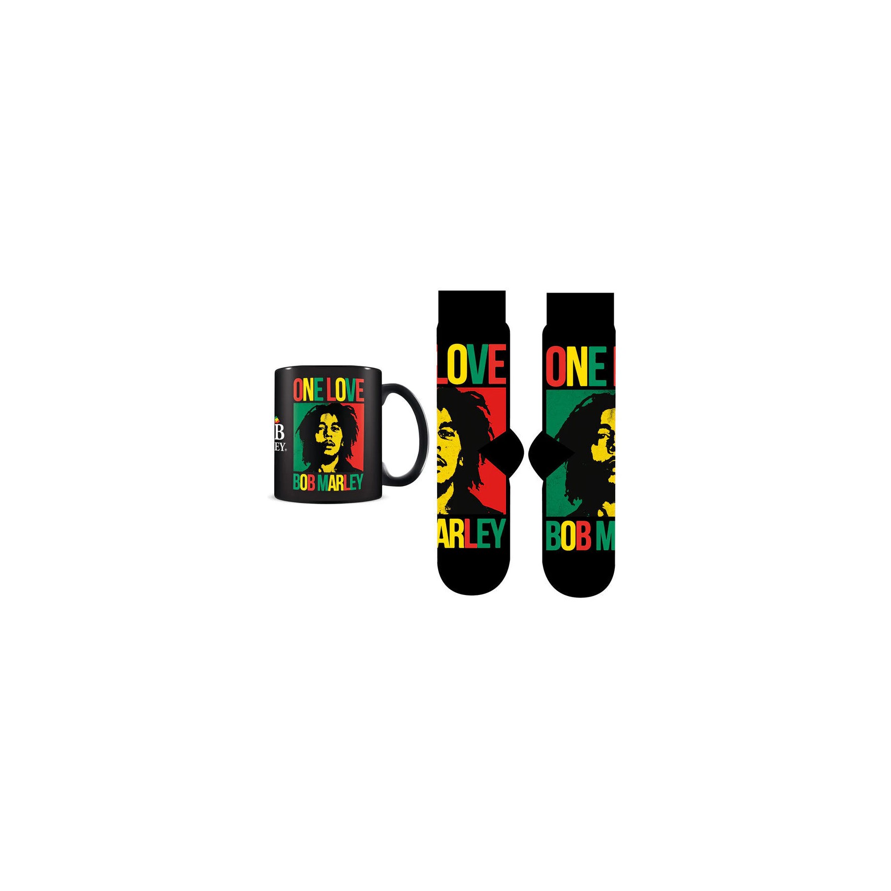 Set Taza y Calcetines Bob Marley