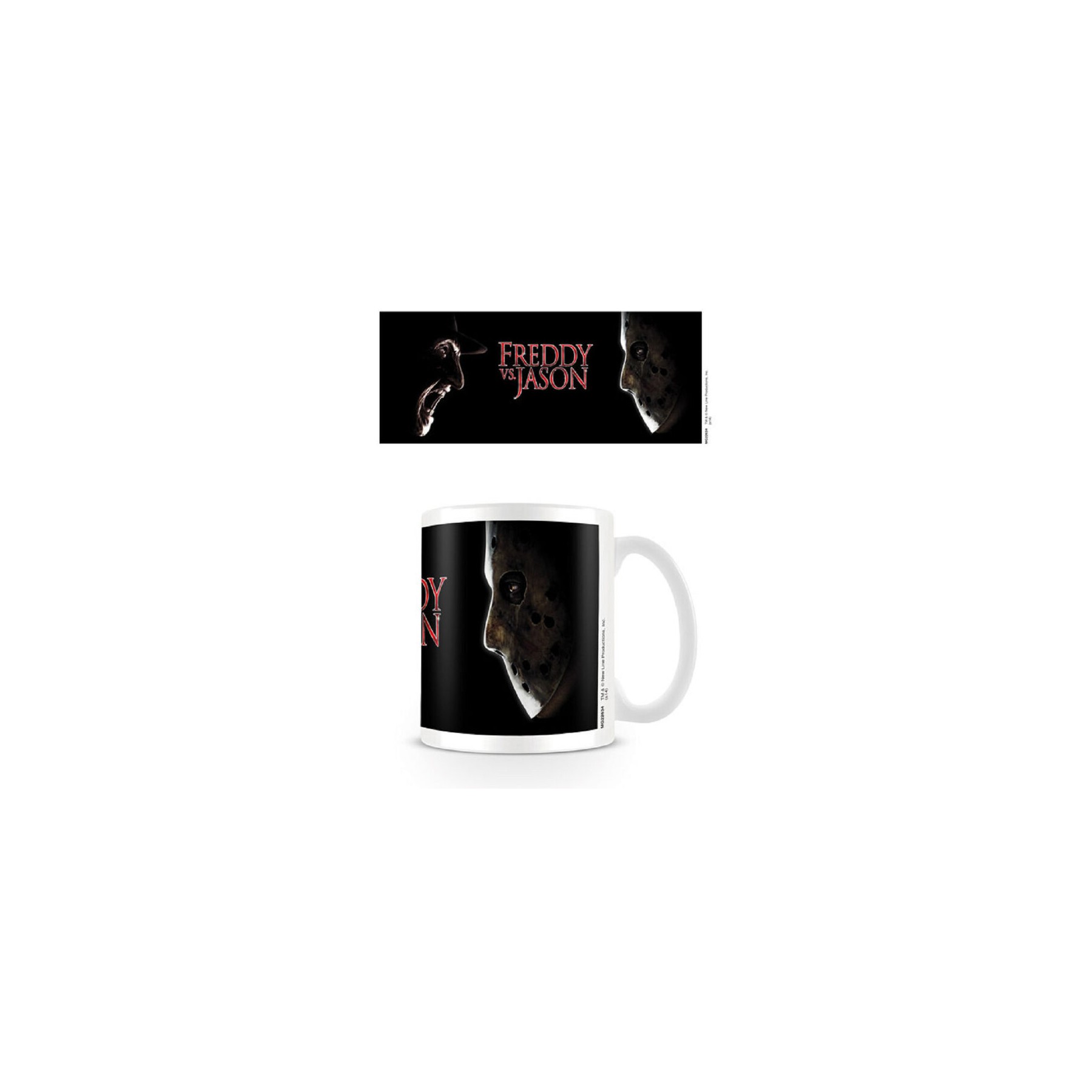 Taza Terror Freddy vs Jason 315ml
