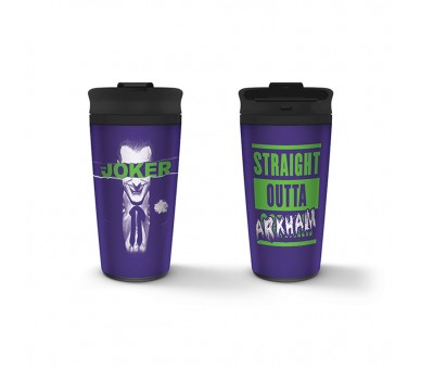 Vaso metalico Joker Arkham DC Comics