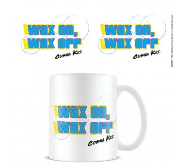 Taza Wax On Wax Off Cobra Kai 315ml