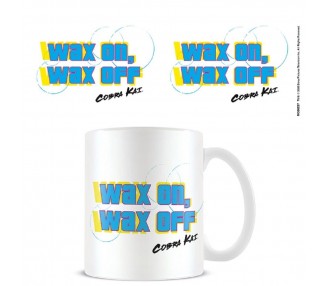 Taza Wax On Wax Off Cobra Kai 315ml