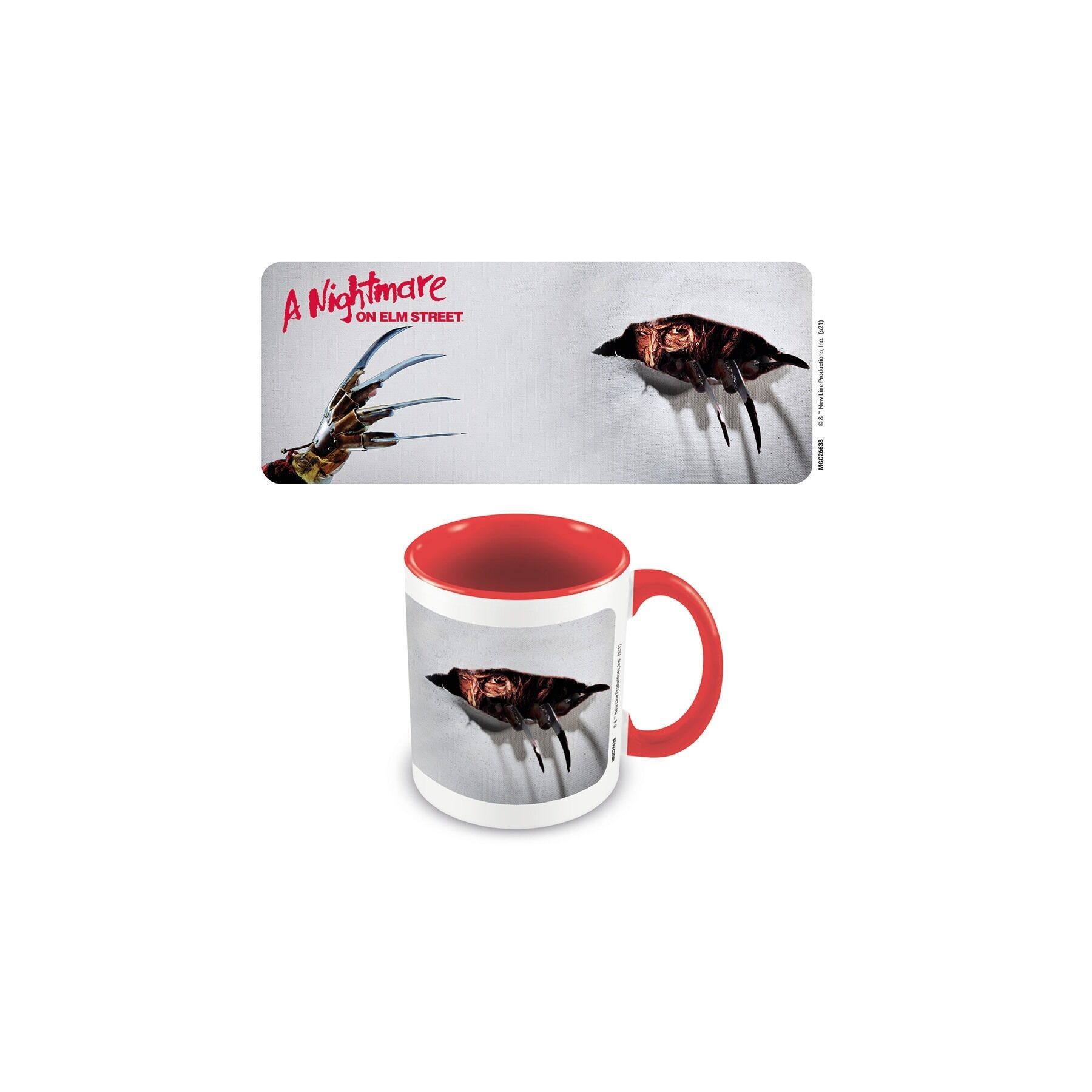 Taza Garra Pesadilla en Elm Street 315ml