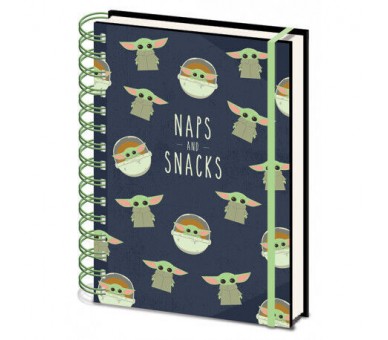Cuaderno A5 Baby Yoda Star Wars
