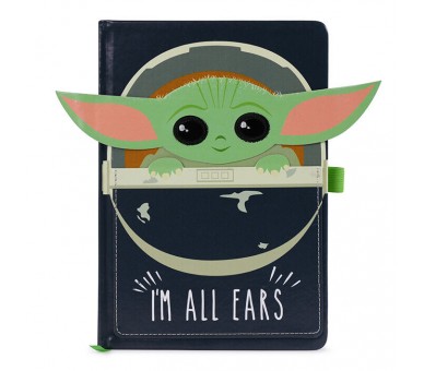 Cuaderno A5 premium Grogu Star Wars