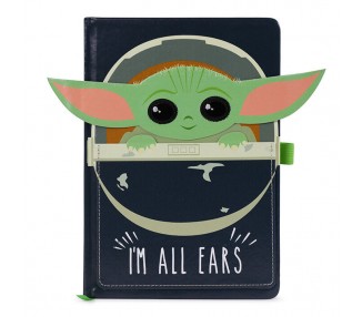 Cuaderno A5 premium Grogu Star Wars