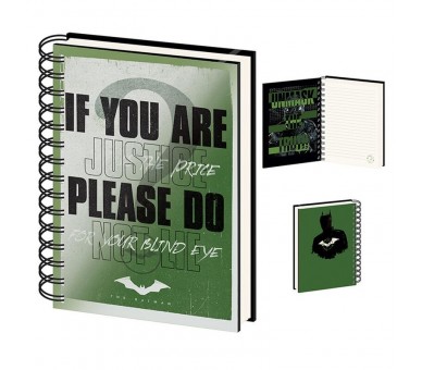 Cuaderno A5 lenticular The Batman Riddler DC Comics